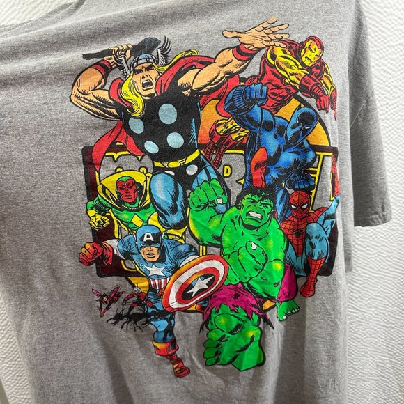 Marvel Other - Marvel Comics T-Shirt Group Avengers mens 3XL